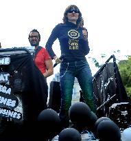 Climate Marches Held In Paris - France