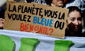 Climate Marches Held In Paris - France