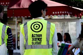 Climate Marches Held In Paris - France