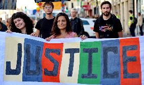 Climate Marches Held In Paris - France