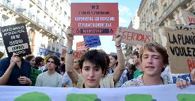 Climate Marches Held In Paris - France