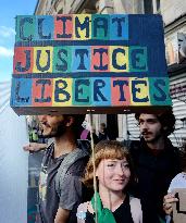Climate Marches Held In Paris - France