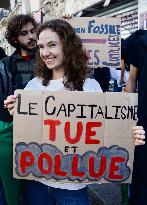 Climate Marches Held In Paris - France