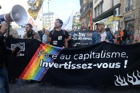 Climate Marches Held In Paris - France