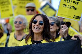 Climate Marches Held In Paris - France
