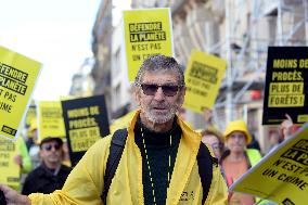 Climate Marches Held In Paris - France
