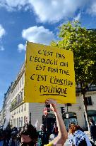 Climate Marches Held In Paris - France