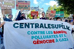 Climate Marches Held In Paris - France