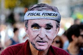 Climate Marches Held In Paris - France