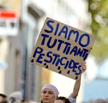 Climate Marches Held In Paris - France