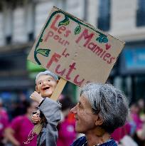Climate Marches Held In Paris - France