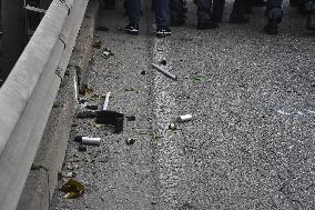 Pro-Palestine Demonstration Disrupts Turin - Italy