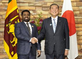 Japan-Sri Lanka talks