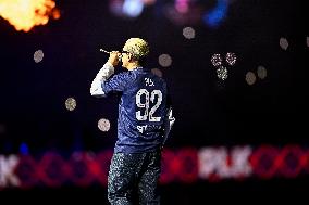 PLK Performs Concert At PSG v Auxerre Match - Paris