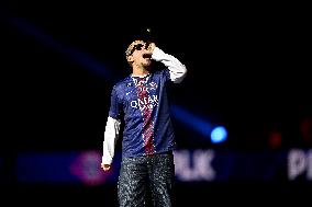 PLK Performs Concert At PSG v Auxerre Match - Paris