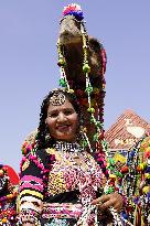 Indian Kalbeliya Gypsy Dancers Performs - India