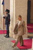 Giorgia Meloni Meets Umaro Sissoco Embalo In Rome - Italy