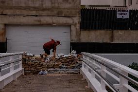 La Saleta Ravine Floods At Dawn - Spain