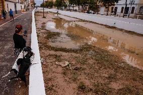 La Saleta Ravine Floods At Dawn - Spain
