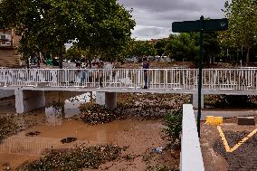 La Saleta Ravine Floods At Dawn - Spain
