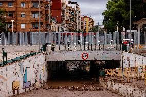 La Saleta Ravine Floods At Dawn - Spain