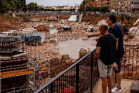 La Saleta Ravine Floods At Dawn - Spain