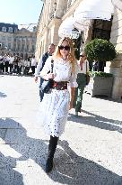 Lila Grace Moss Leaves The Ritz - Paris