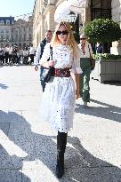 Lila Grace Moss Leaves The Ritz - Paris