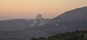 Israeli Attack In Nabatieh - Lebanon