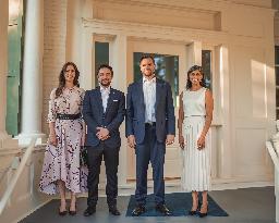 Jordan s Crown Prince and Wife Meet JD Vance and Wife - Washington