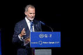 King Felipe at 25th Anniversary Of Nueva Economia - Madrid