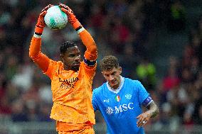 Serie A Match Between Milan and Napoli - Milan