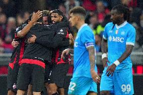 Serie A Match Between Milan and Napoli - Milan