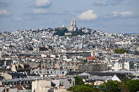 Illustrations Of Paris Rooftops - France