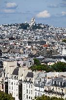 Illustrations Of Paris Rooftops - France