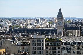 Illustrations Of Paris Rooftops - France