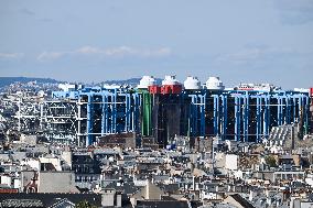 Illustrations Of Paris Rooftops - France