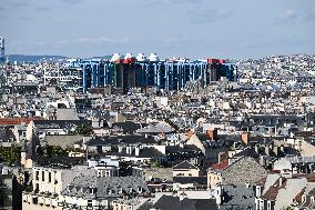Illustrations Of Paris Rooftops - France