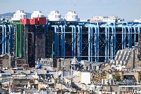 Illustrations Of Paris Rooftops - France