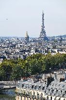Illustrations Of Paris Rooftops - France