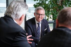 Magnus Brunner, European Commissioner for Home Affairs and Migration - Brussels