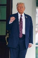 President Trump meets with Israeli Prime Minister Netanyahu at the WHite House