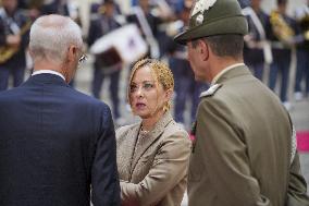 Giorgia Meloni Meets Bahrain Prime Minister - Rome