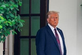 President Trump meets with Israeli Prime Minister Netanyahu at the WHite House