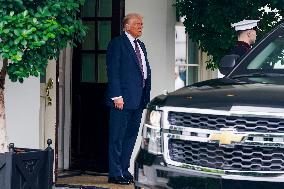 President Trump meets with Israeli Prime Minister Netanyahu at the WHite House