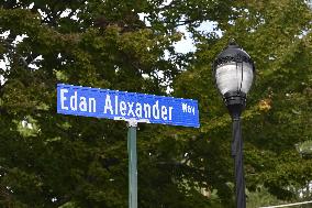 Edan Alexander Honored in Tenafly, NJ