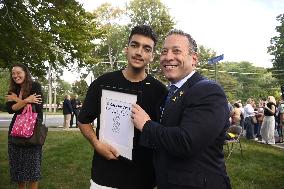 Edan Alexander Honored in Tenafly, NJ