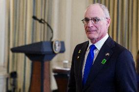 US President Trump welcomes Israeli Prime Minister Netanyahu to the White House