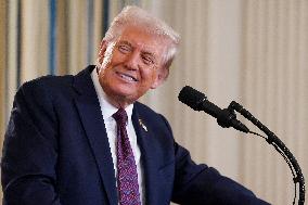 US President Trump welcomes Israeli Prime Minister Netanyahu to the White House