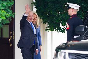 US President Trump welcomes Israeli Prime Minister Netanyahu to the White House
